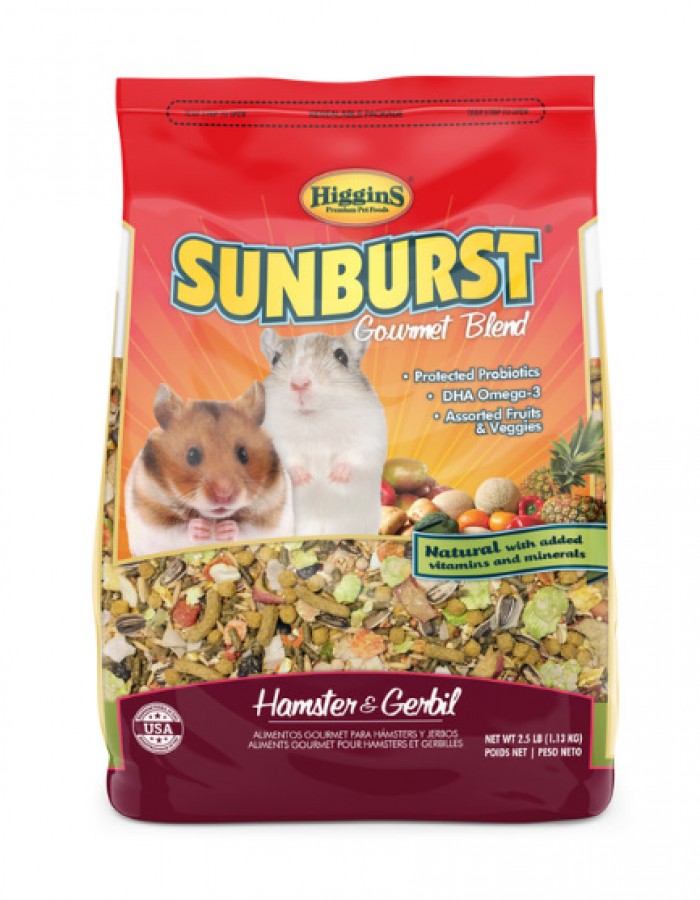 ShopBB Mall: SUNBURST HAMSTER AND GERBIL 2.5 LB